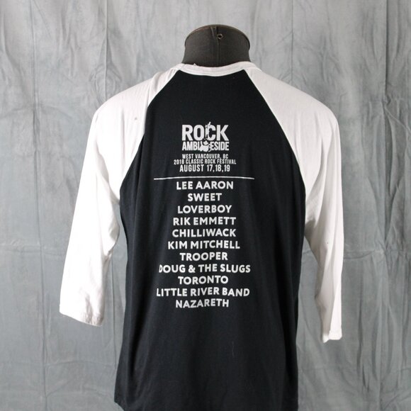 Music Festival Shirt - Classic Rock Ambleside 2018 - 3/4 Sleeve Men's XL - Picture 7 of 9